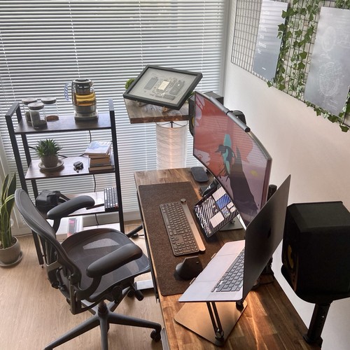 Kompletter homeoffice bereich - kompletter, homeoffice-bereich