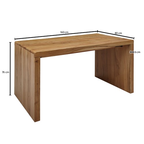 Design schreibtisch 160 x - schreibtisch,