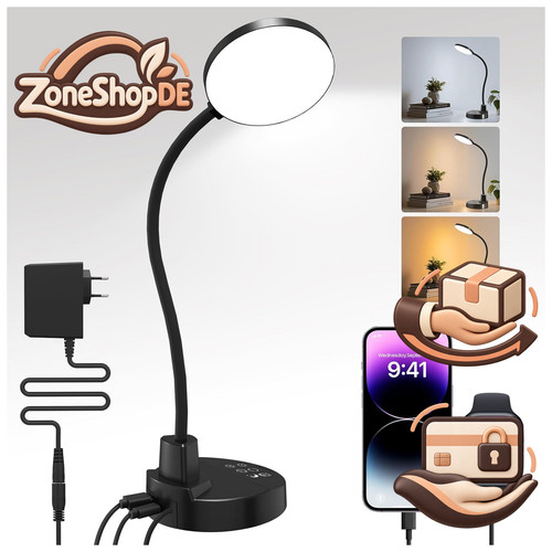 15w led schreibtischlampe mit - 15w,