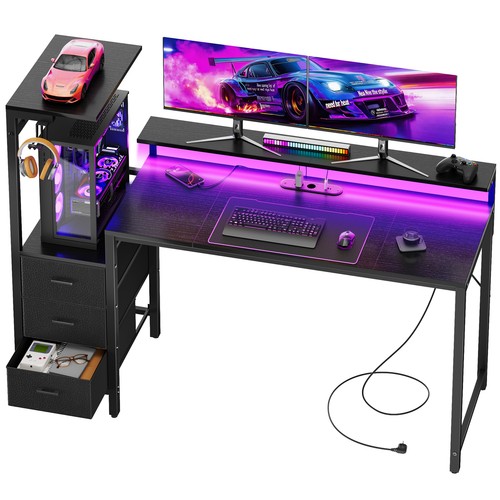 Gaming tisch mit led - mit,